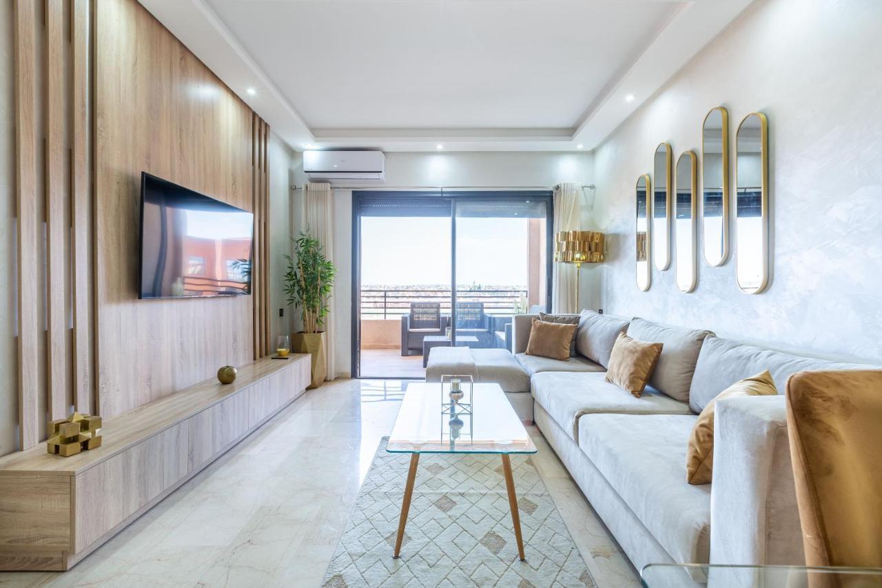 New! Superbe Appartement A Majorelle,Terrace,Iptv. Marrakesh Exterior photo