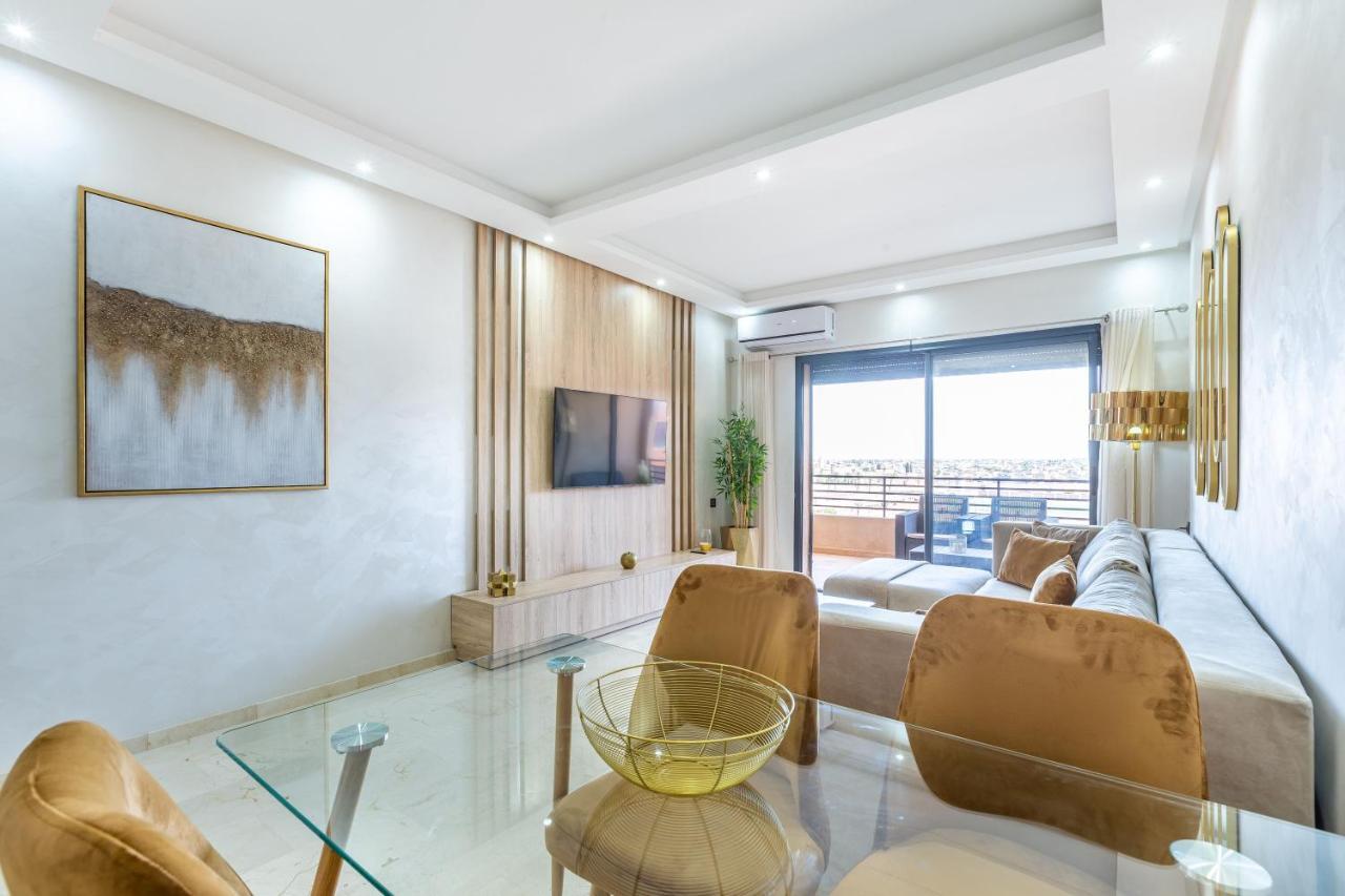 New! Superbe Appartement A Majorelle,Terrace,Iptv. Marrakesh Exterior photo